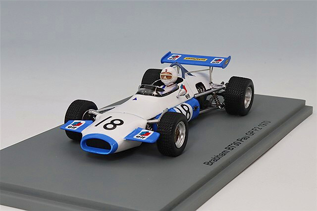 スパーク 1/43 ブラバム BT30 1970 F2 ポーGP #18 J.ブラバム