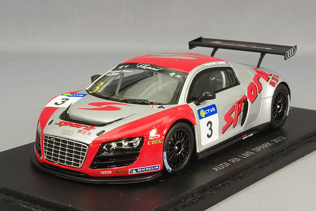 ポイント交換用7000P】 スパーク 1/43 アウディ R8 LMS スパーク 2012