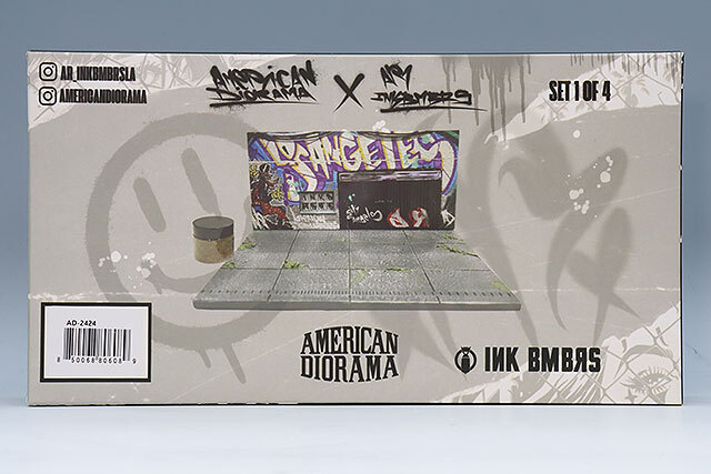 アメリカンジオラマ 1/64 ジオラマ ストリートアート LA グラフィティ