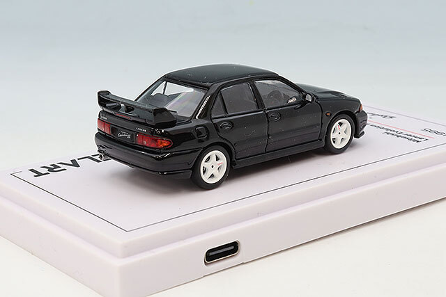 WHELART 1/64 三菱 ランサー エボリューション3 ブラック ライトアップ