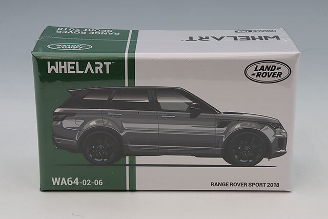 サンスター 1/64 レンジローバー スポーツ 2018 シルバー ブラックホイール