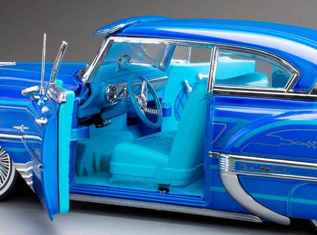 サンスター 1/18 シボレー ベルエア ハードトップクーペ ローライダー