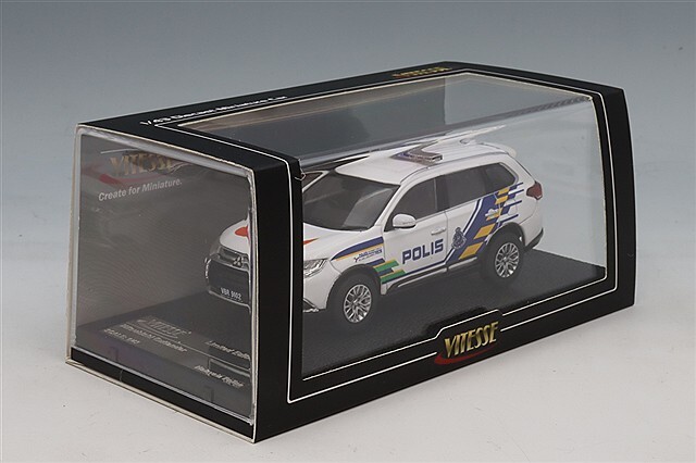 サンスター 1/43 三菱 アウトランダー 2018 マレーシアポリス