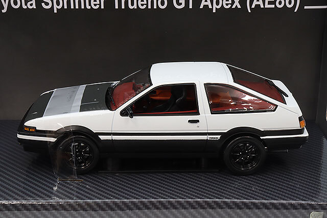 サンスター 1/24 トヨタ スプリンター トレノ GT Apex (AE86) ホワイト