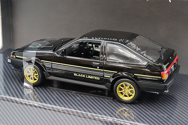 トヨタスプリンタートレノ1600 シャコタン仕様　1/24 サンスター 1/24 トヨタ スプリンター トレノ GT Apex (AE86) ブラック