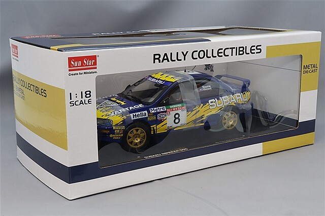 サンスター 1/18 スバル インプレッサ 555 1997 ラリー オブ