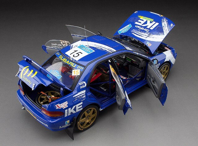 サンスター 1/18 スバル インプレッサ 555 2023 ミシカルカーズ