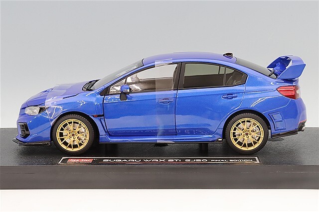 サンスター 1/18 スバル WRX STI EJ20 ファイナルエディション WB