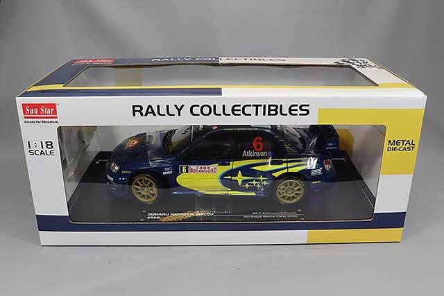 305-106 サンスター 1/18 スバル インプレッサ WRC07 #6