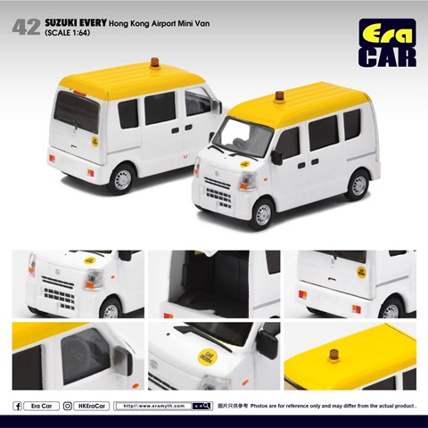 Era CAR 1/64 スズキ エブリイ 香港空港 ミニバン