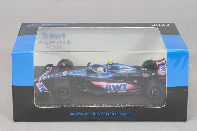スパーク 1/64 アルピーヌ A523 BWT アルピーヌ F1チーム 2023