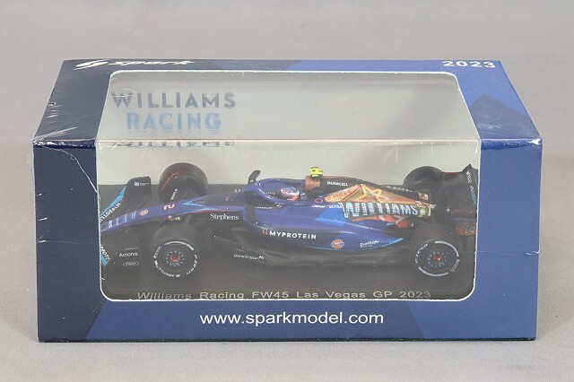 ミニカー Williams Racing FW45 2023 WILLIAMS F1 FW45 TEAM WILLIAMS RACING GULF N 23 AUSTIN USA