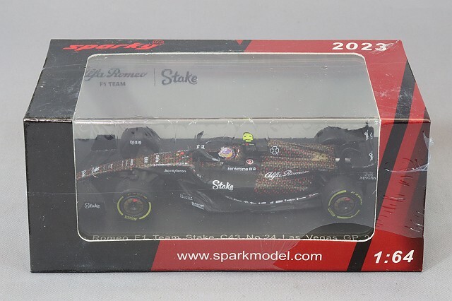 スパーク1/43 アルファロメオ C43 周冠宇 2023オーストラリア9位