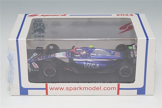 ☆予約品☆ スパーク 1/64 ビザ キャッシュアップ RB F1チーム VCARB 