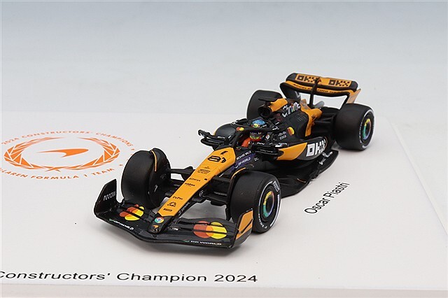 スパーク 1/64 マクラーレン MCL38 2024 F1 コンストラクター