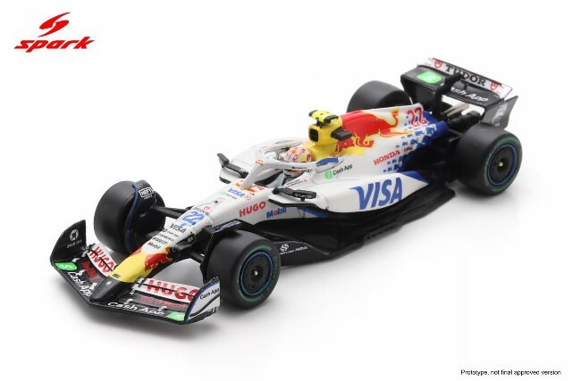 スパーク 1/64 ビザ キャッシュアップ レーシングブルズ VCARB 02 2025
