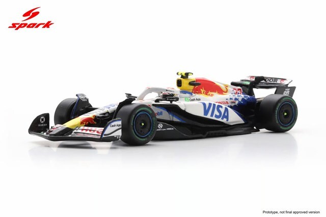 スパーク 1/64 ビザ キャッシュアップ レーシングブルズ VCARB 02 2025