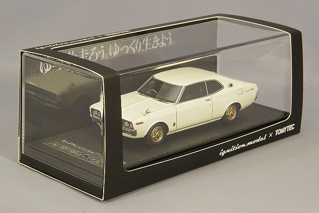 イグニッションモデルxトミーテック 1/43 日産 ローレル HT 2000SGX 白