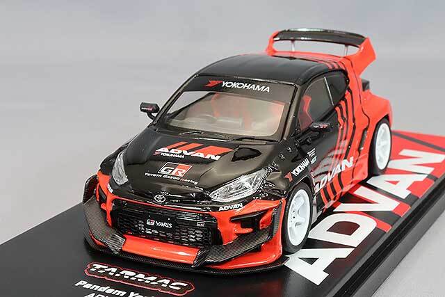 Tarmac 1/43 パンデム トヨタ ヤリス ADVAN