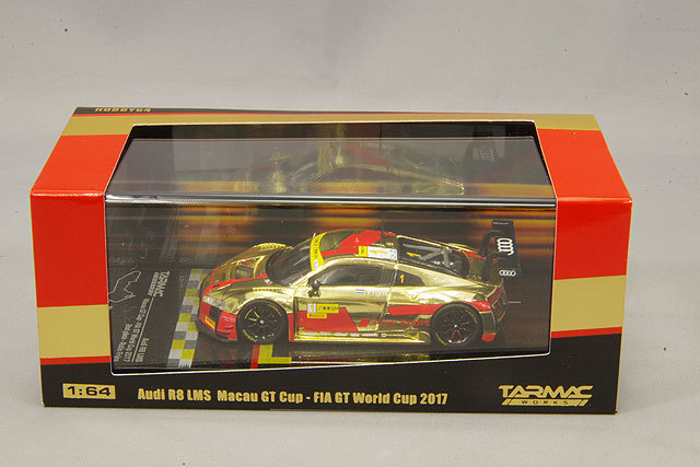 Tarmac 1/64 アウディ R8 LMS マカオGTカップ FIA GT ワールド