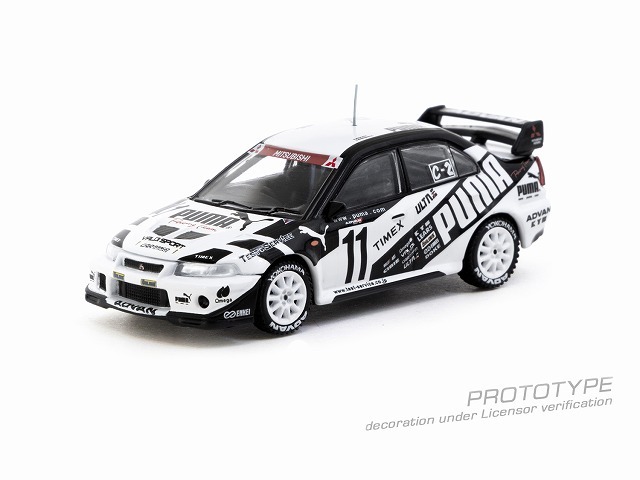 完成度の高い　リミテッドエディション2003　 1/10 ☆予約品☆ Tarmac 1/64 三菱 ランサー エボリューション VI TME 2000