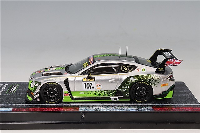 Tarmac 1/64 ベントレー コンチネンタル GT3 2019 バサースト12H #107A