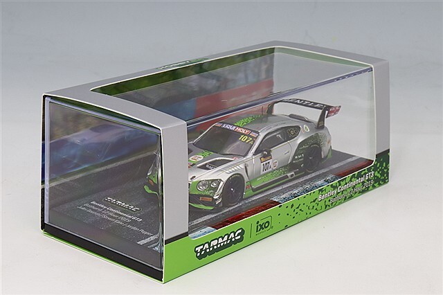 Tarmac 1/64 ベントレー コンチネンタル GT3 2019 バサースト12H #107A