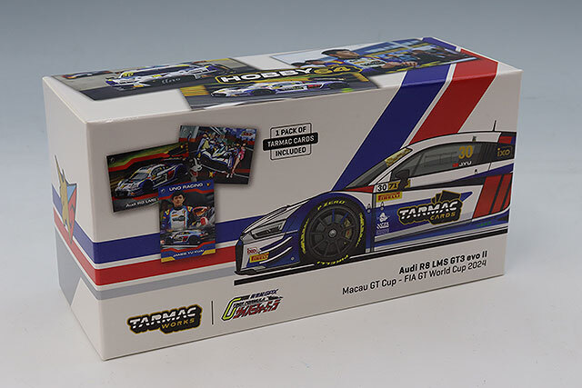 Tarmac 1/64 アウディ R8 LMS GT3 evo II マカオGTカップ 2024 FIA GT