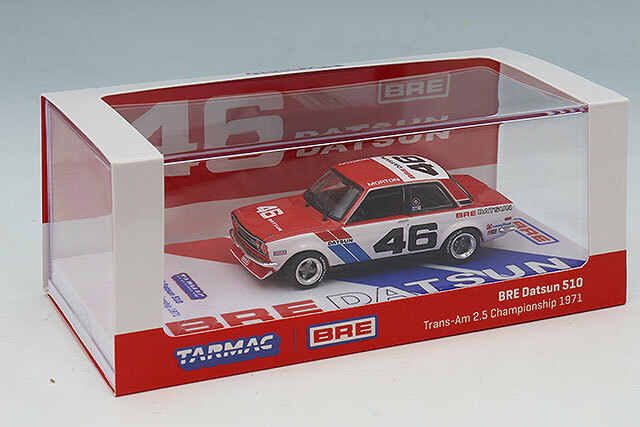 Tarmac 1/64 BRE ダットサン 510 トランスアン 2.5 1971 チャンピオン