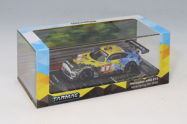 Tarmac 1/64 メルセデス-AMG GT3 ニュル24H 2020 #2 Y.Buurman/N