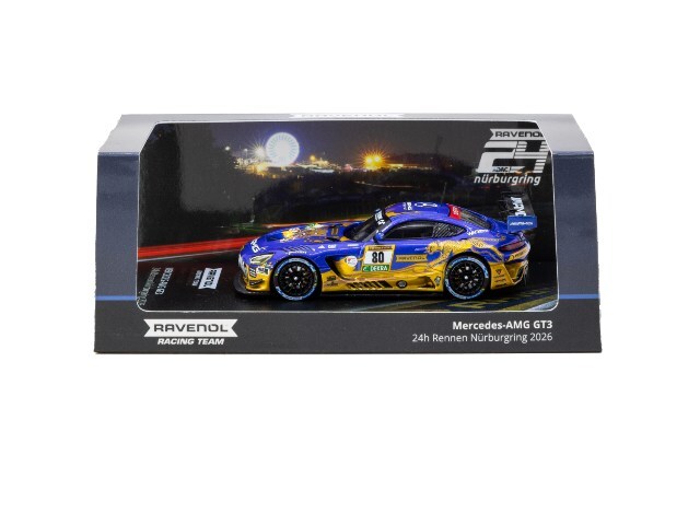 ☆予約品☆ Tarmac 1/64 メルセデス AMG GT3 2026 ニュル24H #80 M