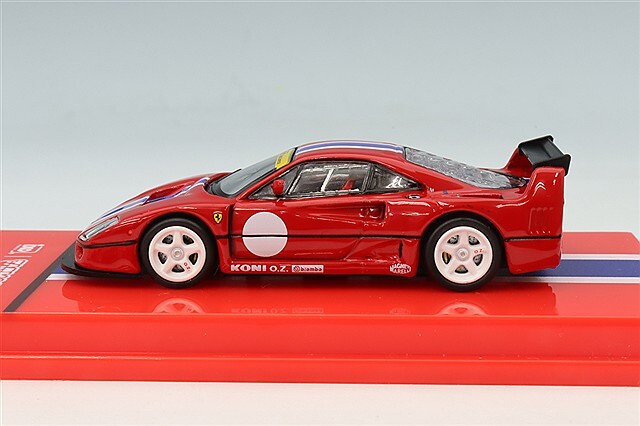 Tarmac x イクソ 1/64 フェラーリ F40 LM レッド