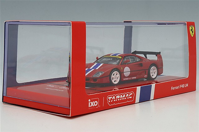 Tarmac x イクソ 1/64 フェラーリ F40 LM レッド
