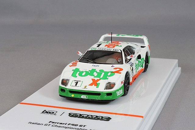 Tarmac x イクソ 1/64 フェラーリ F40 GT 