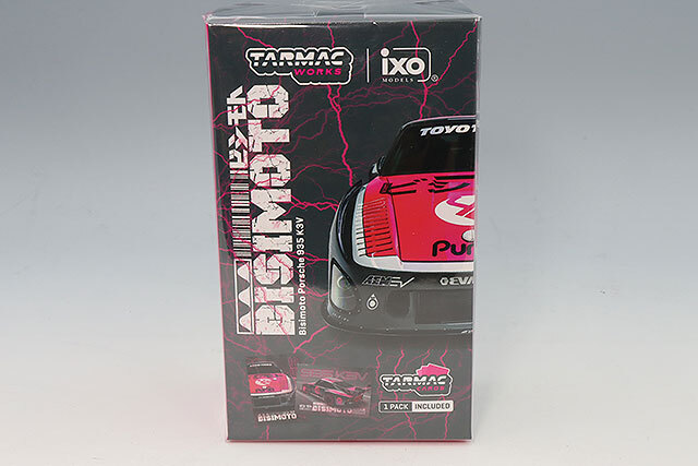 Tarmac x イクソ 1/64 ビシモト ポルシェ 935 K3V トレーディングカード付