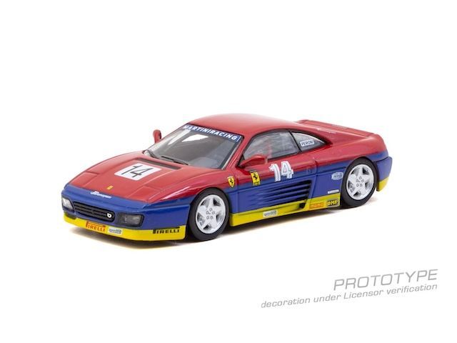 ヴィンテージ ロールチケット 4種セット ☆予約品☆ Tarmac 1/64 フェラーリ 348 チャレンジ フェラーリ348