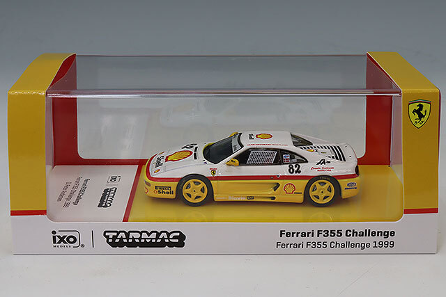 Tarmac 1/64 フェラーリ F355 チャレンジ 1999 #82 D.P.Andersen