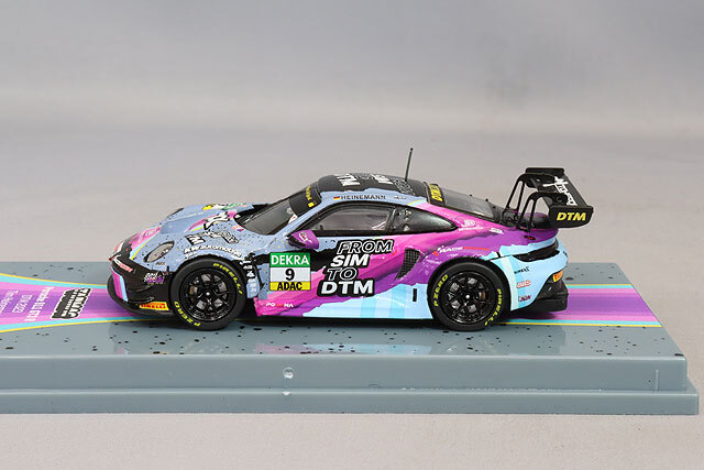 ☆MINIGT 1/64 改 深リム☆ポルシェ 911 GT3 R #9☆ MINI GT 1/64 ポルシェ 911 GT3 R FIA GT ワールドカップ 70周年