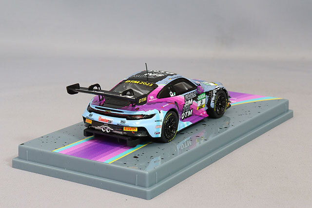 Tarmac 1/64 ポルシェ 911 GT3 R 2023 DTM #9 T.ハイネマン