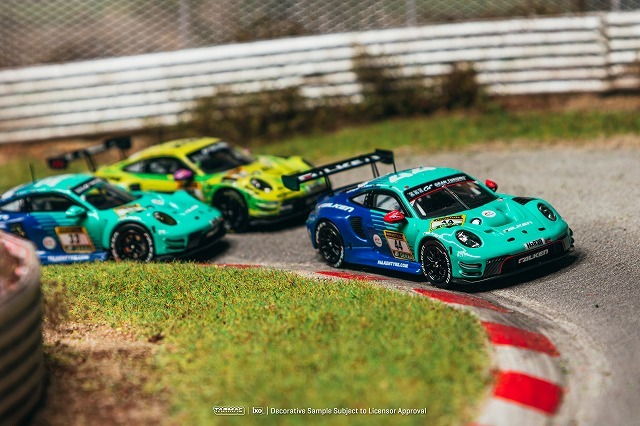 ☆予約品☆ Tarmac 1/64 ポルシェ 911 GT3 R 2024 ニュルブルクリンク