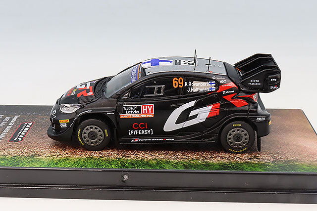 Tarmac 1/64 トヨタ GR ヤリス Rally1 ハイブリッド ラリー・ラトビア