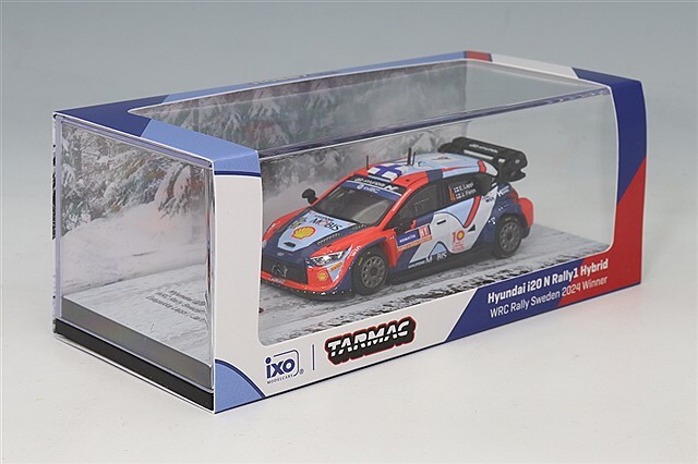 Tarmac x イクソ 1/64 ヒョンデ i20 N ラリー1 ハイブリッド 2024