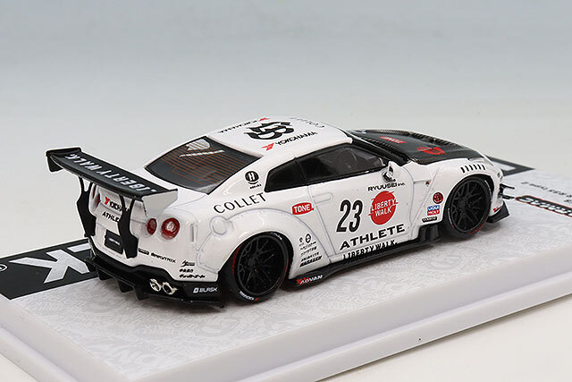 Tarmac 1/64 LB-WORKS 日産 GT-R R35 タイプ2 ホワイト