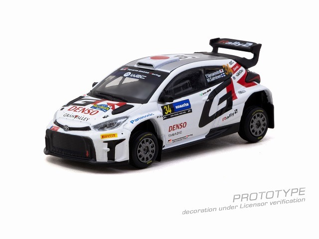 ☆予約品☆ Tarmac 1/64 トヨタ GR ヤリス ラリー2 2024 スウェーデン