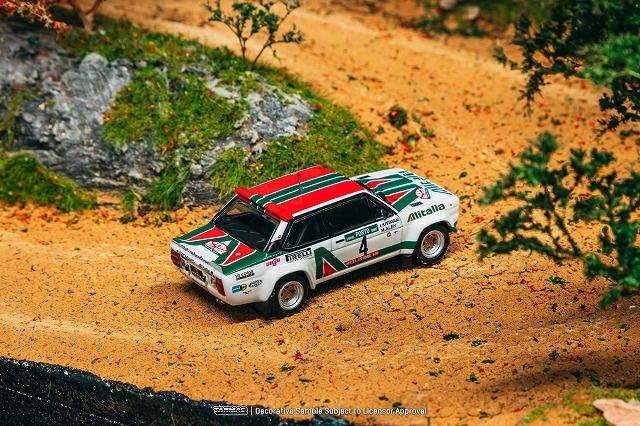 ☆予約品☆ Tarmac 1/64 フィアット 131 アバルトラリー 1978 ラ