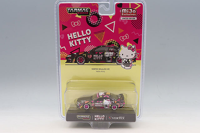 Tarmac 1/64 バーテックス 日産シルビア S14 サンリオ ハローキティ