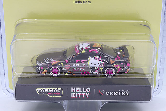 たけしパパ　超希少品 新品未使用品 Aguilas VE-S1000 Tarmac 1/64 バーテックス 日産シルビア S14 サンリオ ハローキティ