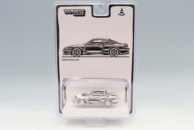 Tarmac 1/64 VERTEX シルビア (S 14) Designed by JOSHUA VIDES