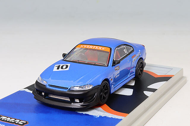Tarmac 1/64 VERTEX シルビア (S15) Tarmac Works 10周年記念