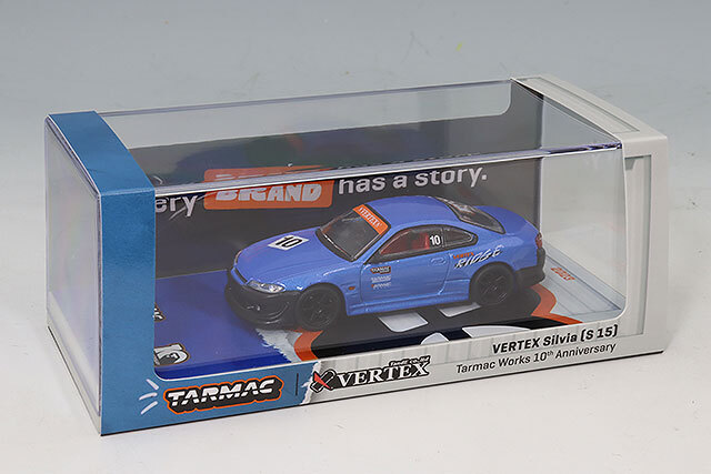 Tarmac 1/64 VERTEX シルビア (S15) Tarmac Works 10周年記念